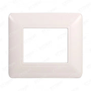 ETTROIT PLACCA PLASTICA 2P BIANCA compatibile matix bticino| MT83201 - ETTROIT