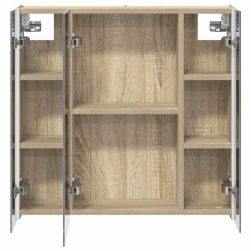 Mobiletto per specchio da bagno Rovere Sonoma 889249