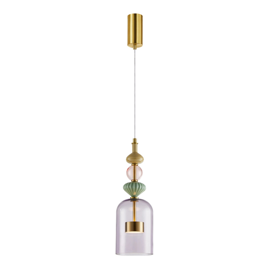 Lampada sospesa Milagro Arte LED 12W multicolore Ø13,5