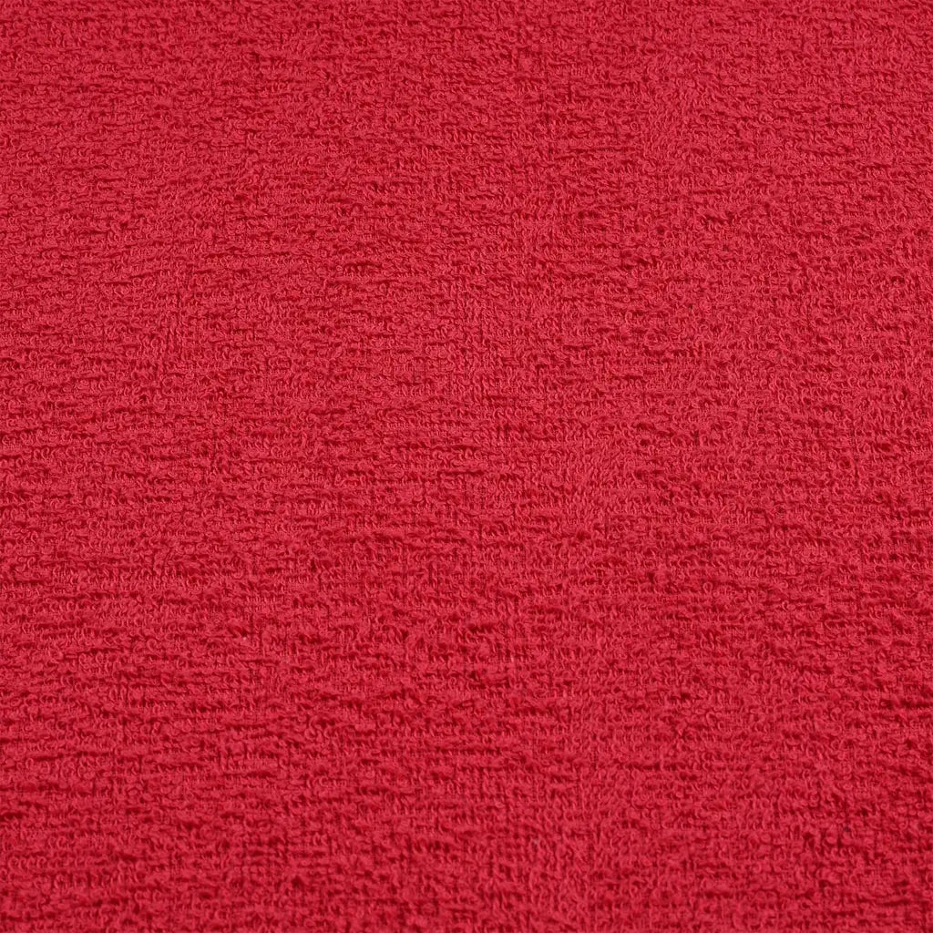 Asciugamani per sauna FROGN 4 pezzi Rosso 80x200 cm 360 g/m2