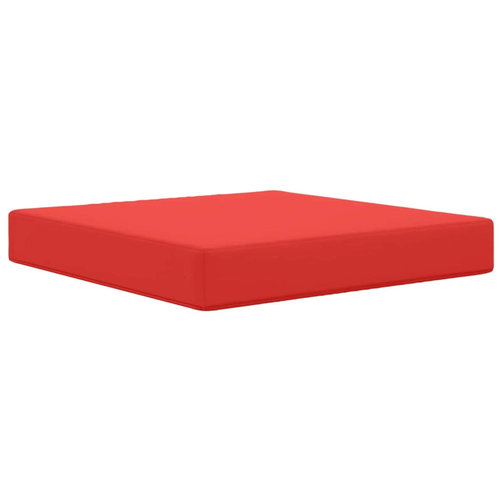 Cuscino per divano da esterno 2 pcs Rosso Poliestere 900733