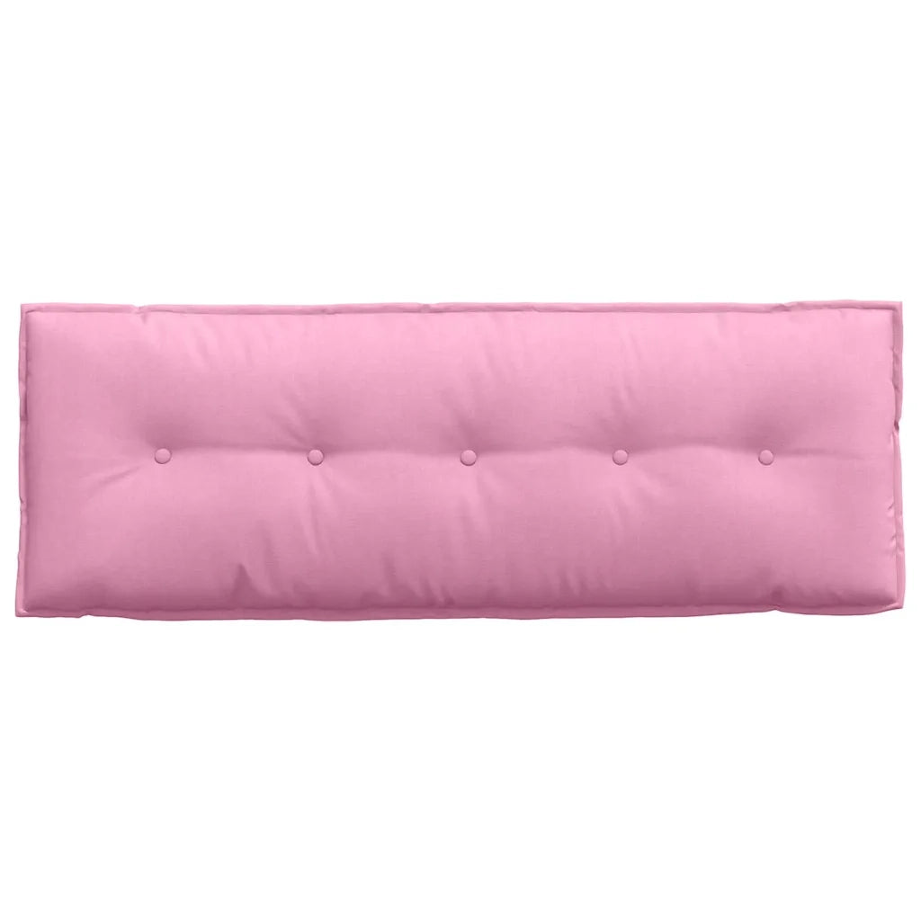 Cuscino per Schiena | Cuscino dorsale Rosa 140 x 19 x 50 cm Tessuto
