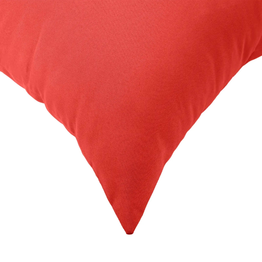 Federa 2 pcs HEERLEN Rosso 50 x 80 cm Poliestere 912057