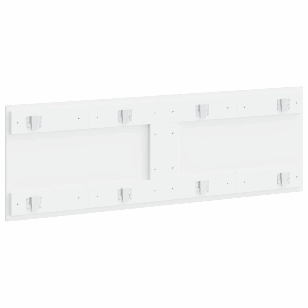 Testiera da Muro ALKMAAR Bianco Legno ingegnerizzato 896285