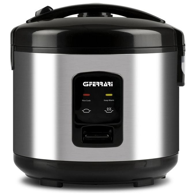 G3 Ferrari G1009900 Sakuri So Cuociriso 1.8 L 700W Cottura a Vapore Pentola Antiaderente colore Nero Acciaio Inox
