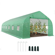 Serra da giardino tunnel ¨C zephmum ¨C verde 8x3x2 m