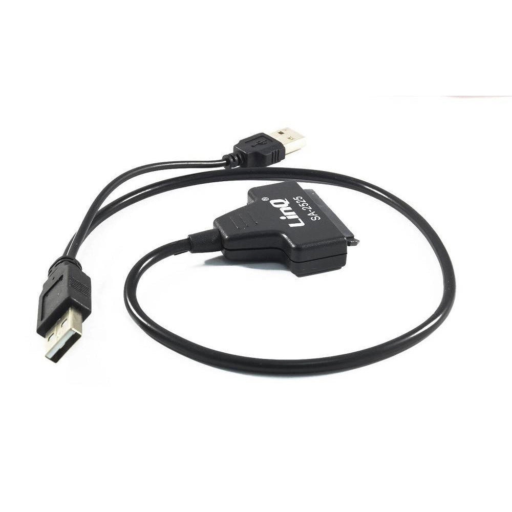 Trade Shop - Adattatore Convertitore Sata Usb 2.0 A Hard Disk Sata 2.5 Velocità 480mbps Sa-2525 -