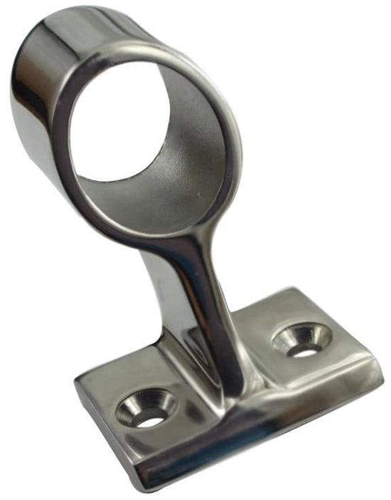 Fissaggio per Handrail di Nave - 22mm - Duraturo e Resistente - Antiruggine - Hardware da Nave - Adatto per Stantuffo - 1 Pezzo