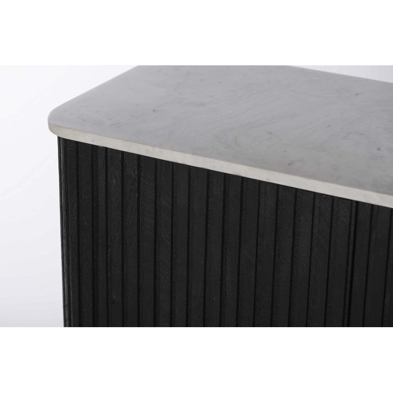 Mobile Legno Bengala Nero Top Marmo Cm 120x38h85