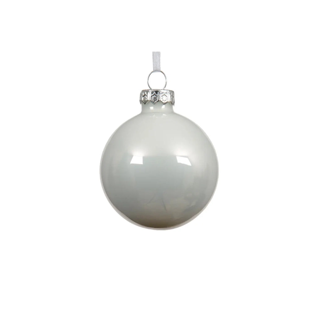 Pallina Vt lucido bianco neve d8cm