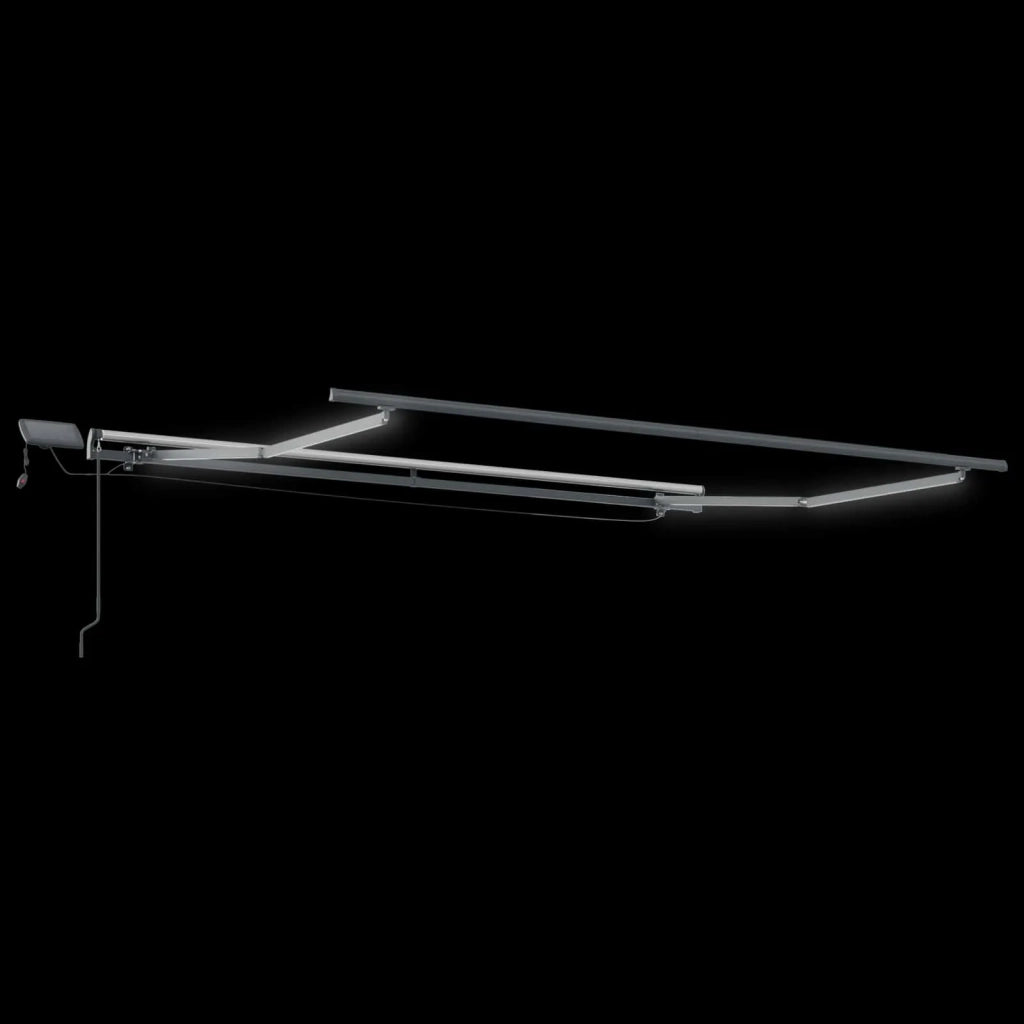 Tenda da Sole | Tenda Retrattile Nero 300 x 250 cm Tessuto