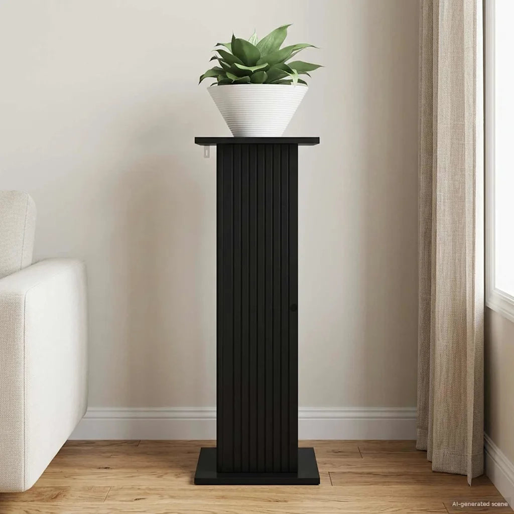 Supporto per piante | Sostegno per piante Nero 30,5 x 30 x 80,5 cm