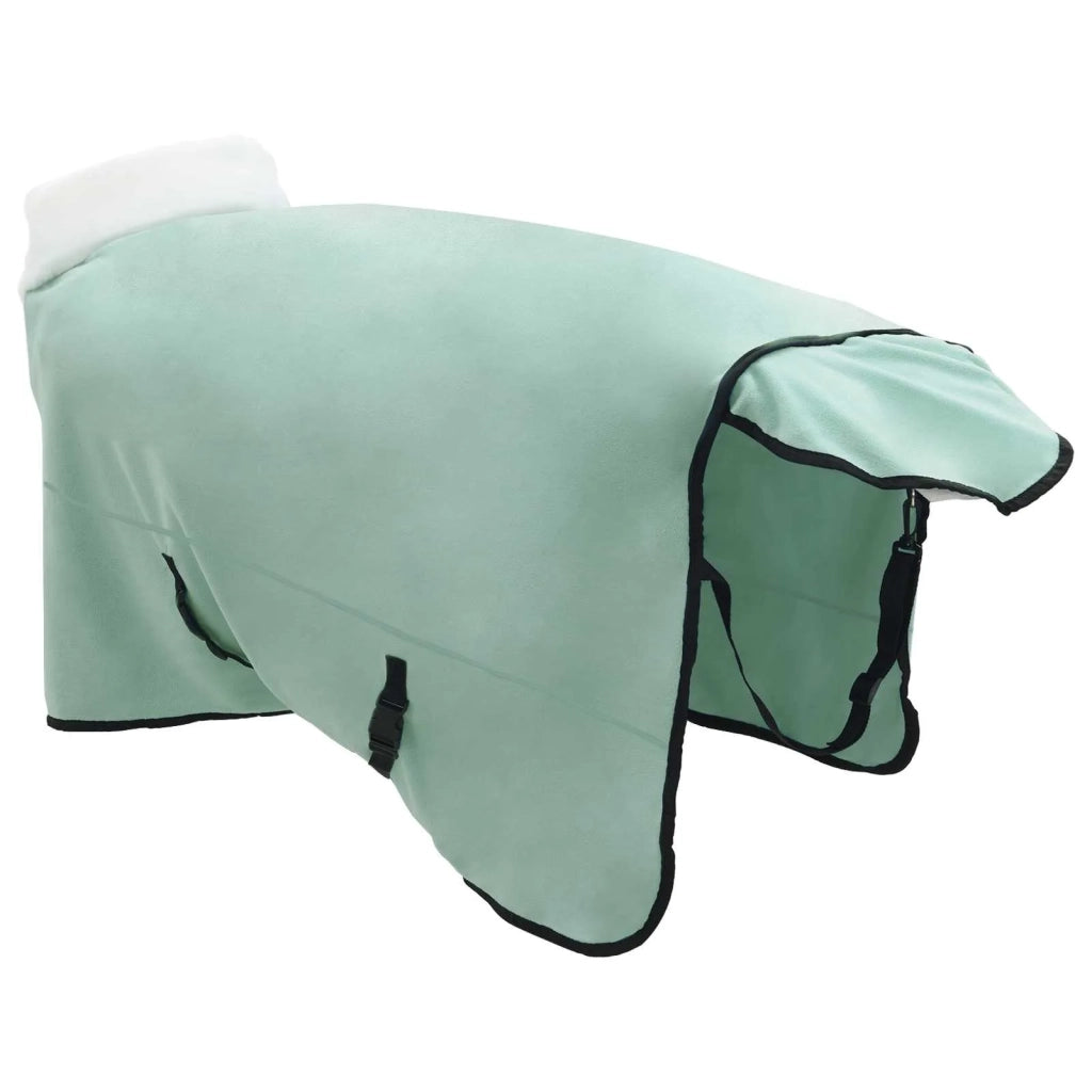 Coperta per Cavalli Verde scuro completo 155 cm Felpa in pile 42013385