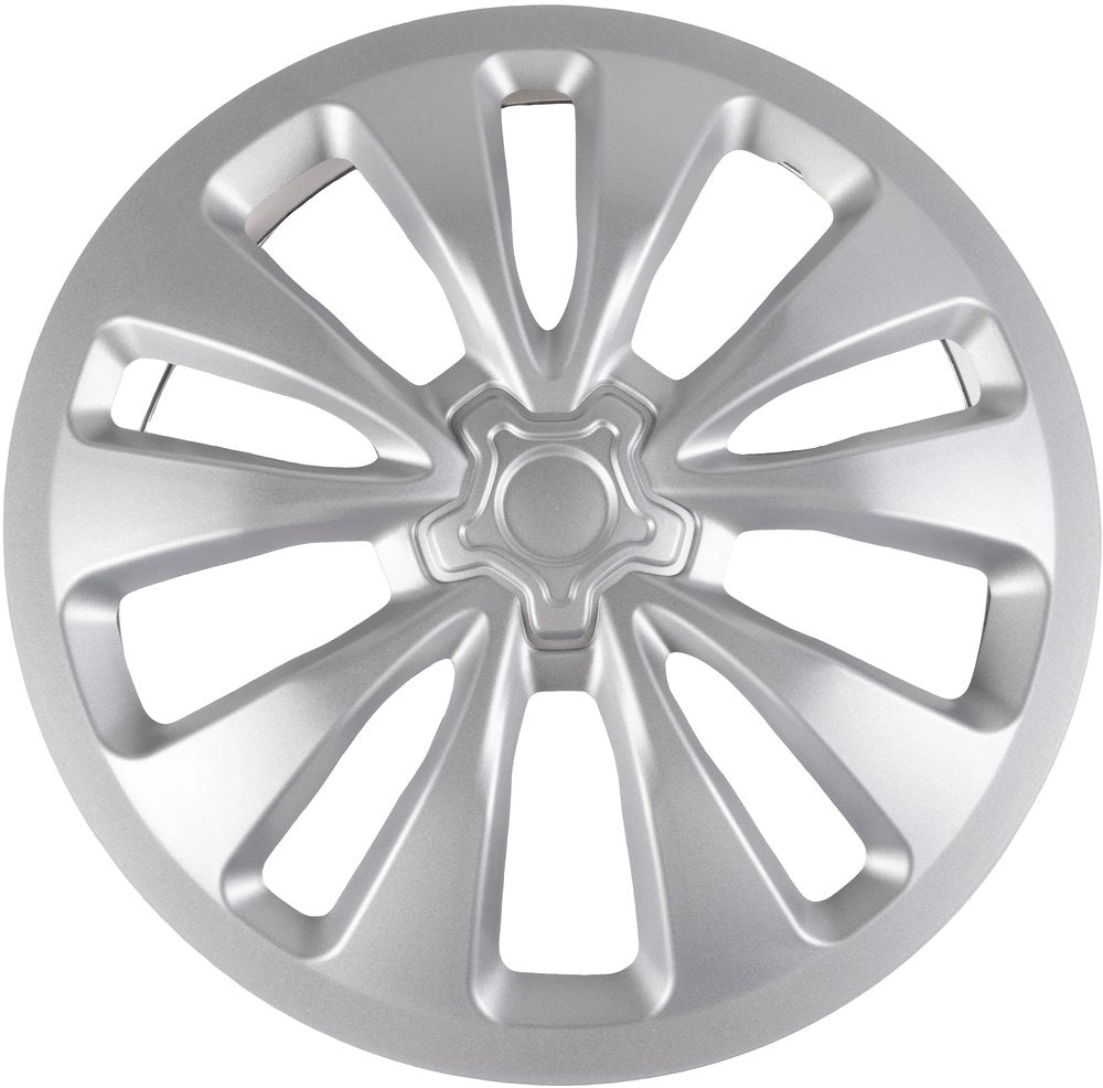 Borchie Copricerchio auto grigio singolo montecarlo 13'' in ABS