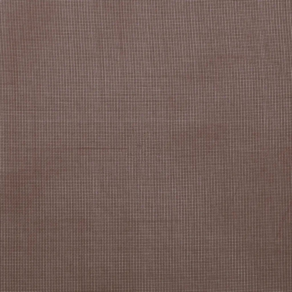 Tende in Voile con Linguetta 2 pz Marrone 4102265