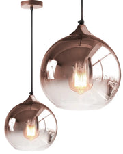 Lampada Da Soffitto Di Vetro App 313-1cp Rose Gold