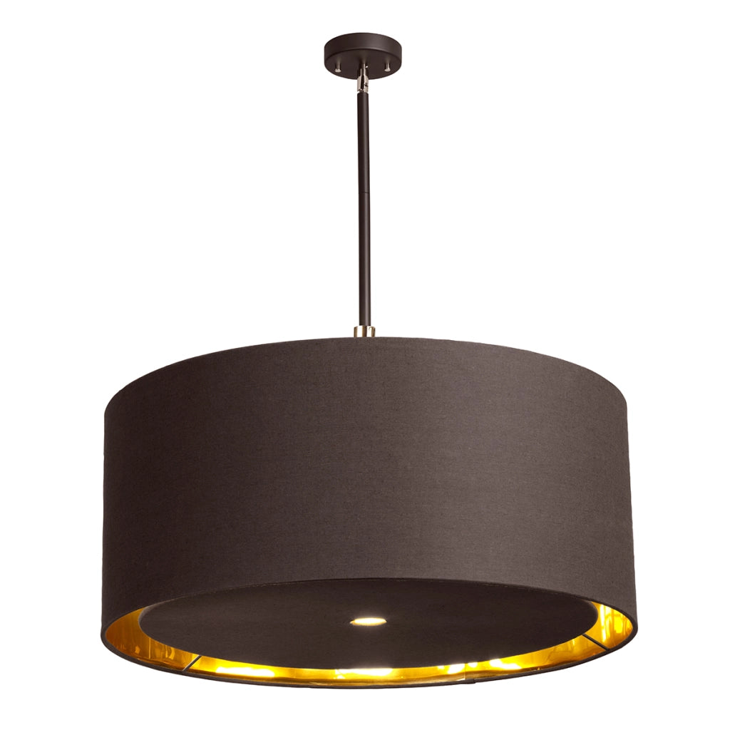 Lampada a sospensione Elstead Balance Ø70 bronzo 4xE27