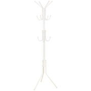 Perchero de metal blanco 173h cm