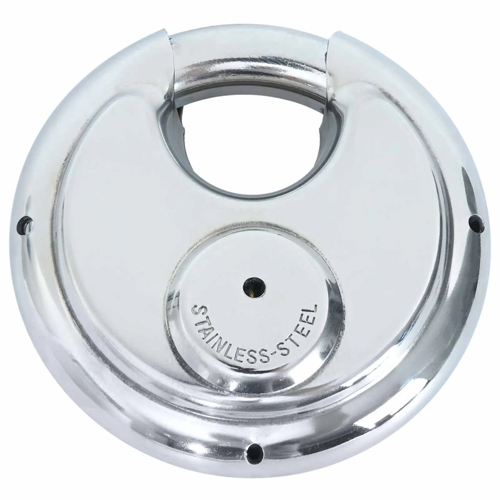 Lucchetti Discus con Chiavi 2 pcs Argento 8 x 2.8 x 8 cm 42020750