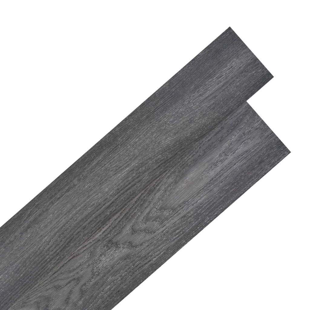 Tavole per Pavimenti 18 pcs Nero e Bianco 2,51 m² PVC 42046436