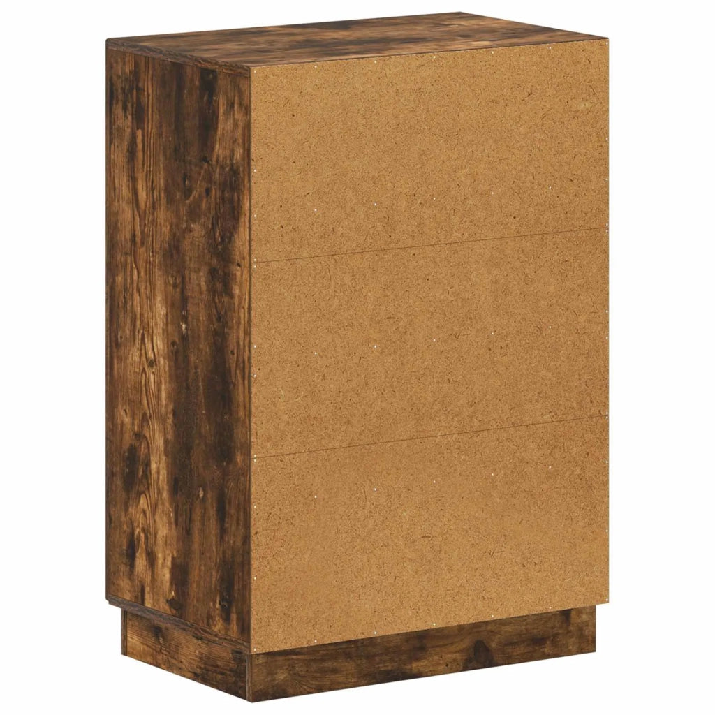 Mobile per scarpe HOORN 59,5 x 39,5 x 87 cm Rovere Fumo 897310