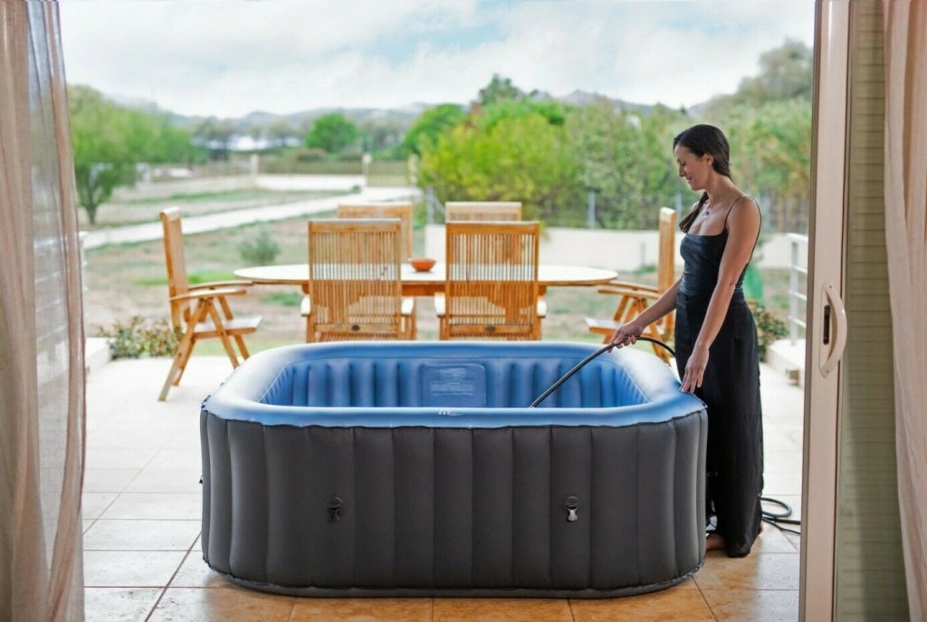 Minipiscina SPA idromassaggio gonfiabile da esterno o interno 185cm accessoriata Mspa Tekapo