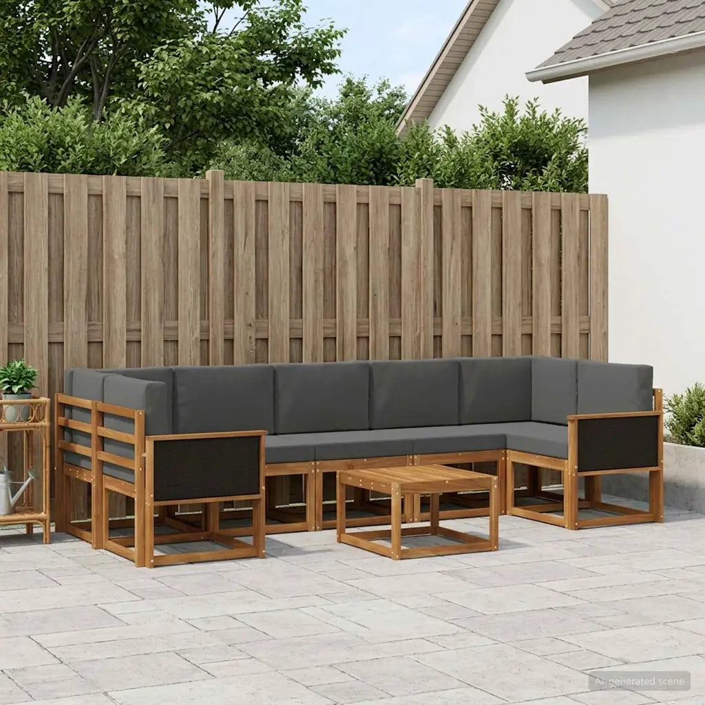 Set di divani da esterno 6 pz 3385063