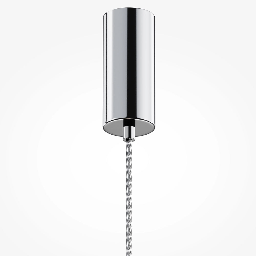 Lampada a sospensione Maytoni Ordo cromata LED 12W