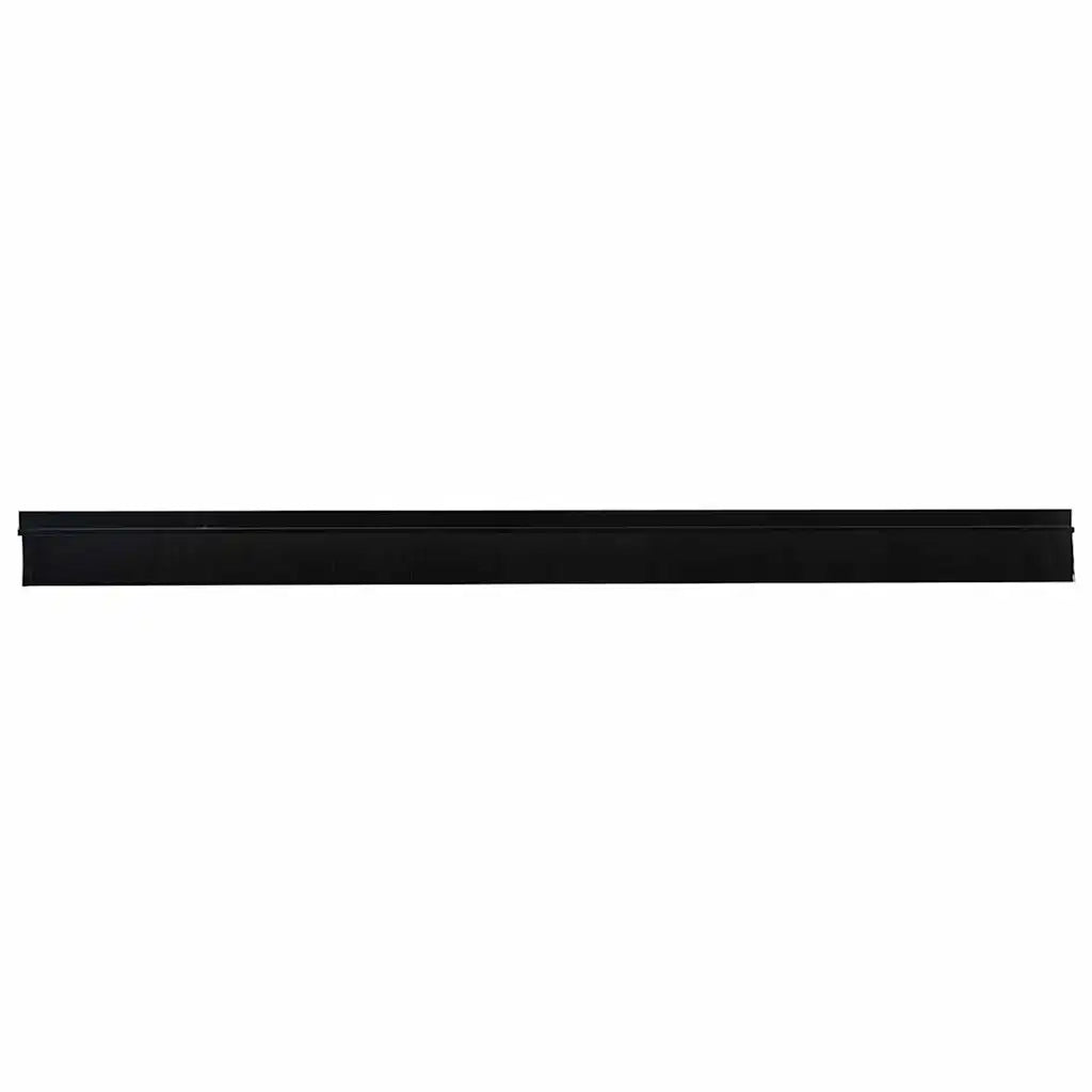 Spazzole per porte autoadesive 12 pz Nero 100 cm CFW3621471