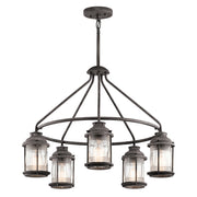 Lampada sospesa esterna Ashland Bay Kichler zinco anticato E27