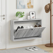 Mobiletto per Scarpe da Muro ALKMAAR 71 x 17 x 43 cm 896191