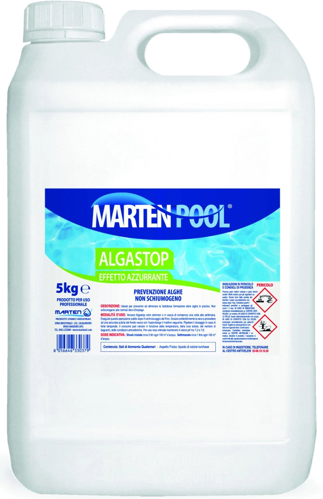 ALGHICIDA LIQUIDO  kg.  5 4.00 pz