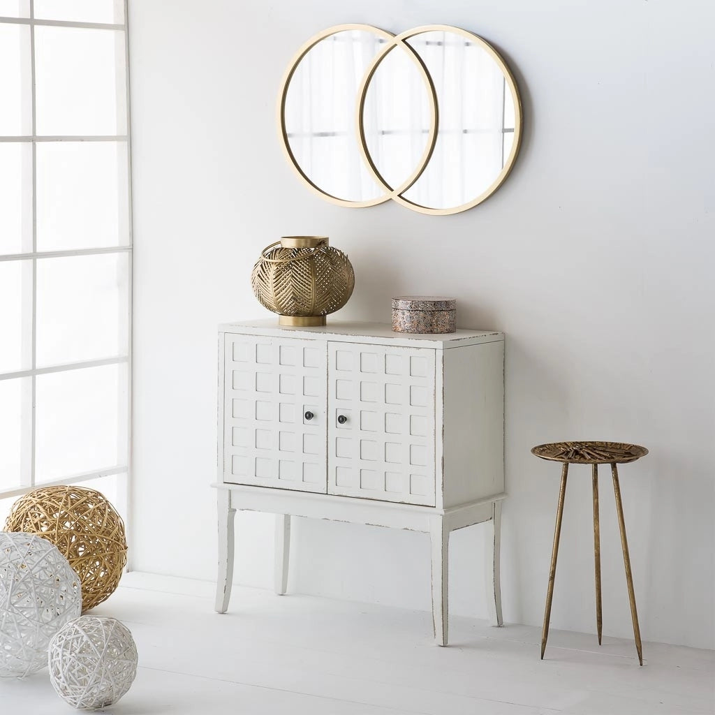 Scatola in ceramica marrone 20x20x10h