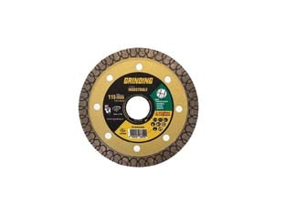 DISCO DIAMANTATO TURBO GRES PER GRES Ø MM.115- - ø mm.115x1,4 foro 22,2 corona turbo - 1 pezzi GRINDING