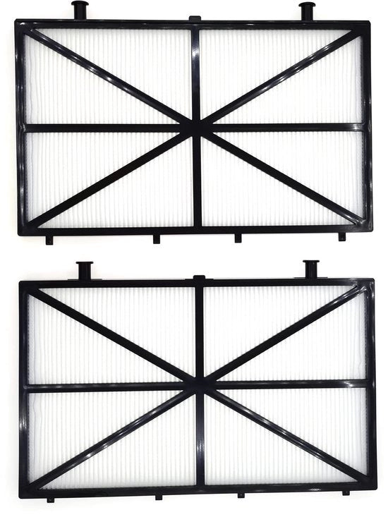 Pannelli di filtro a cartuccia 2 pezzi - Filtro di ricambio - Per aspirapolvere automatico per piscine Dolphin - Numero di articolo 9991432 - Qualità eccellente - Ultrafino - Filtro