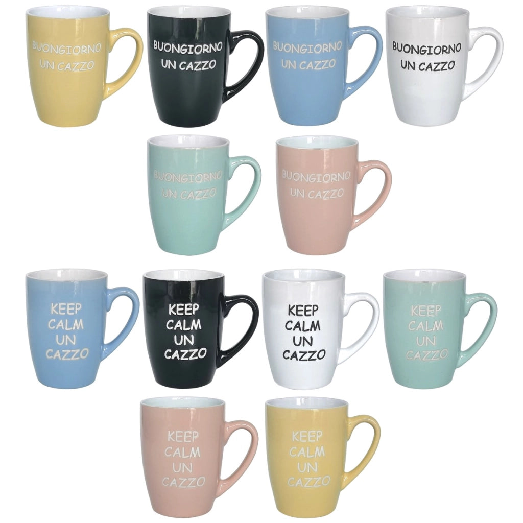 MAURY'S TAZZA MUG DA 350 CC CON DESIGN JOKE IN COLORE ASSORTITO