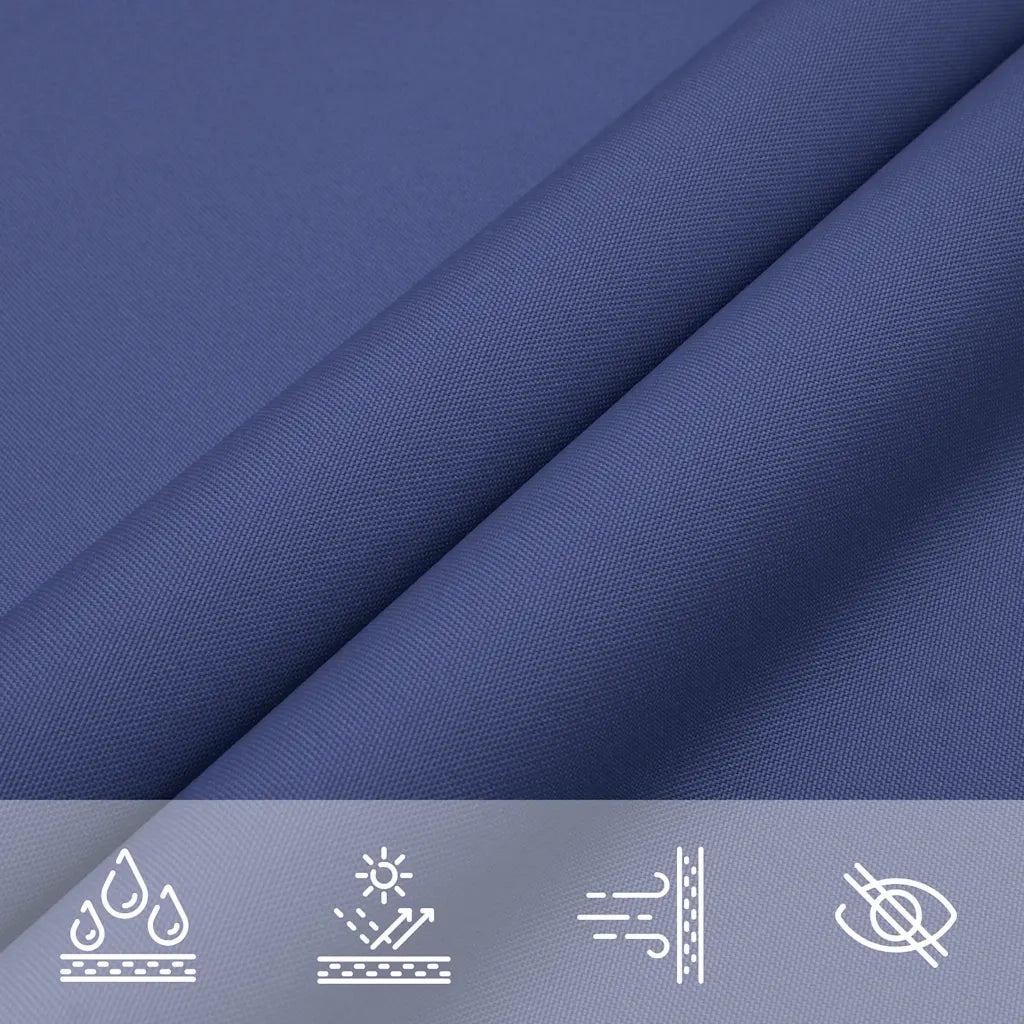 Parasole a vela | Telo Ombra | Vela da ombra Oxford Rettangolare 2x3,5 m Grigio Talpa