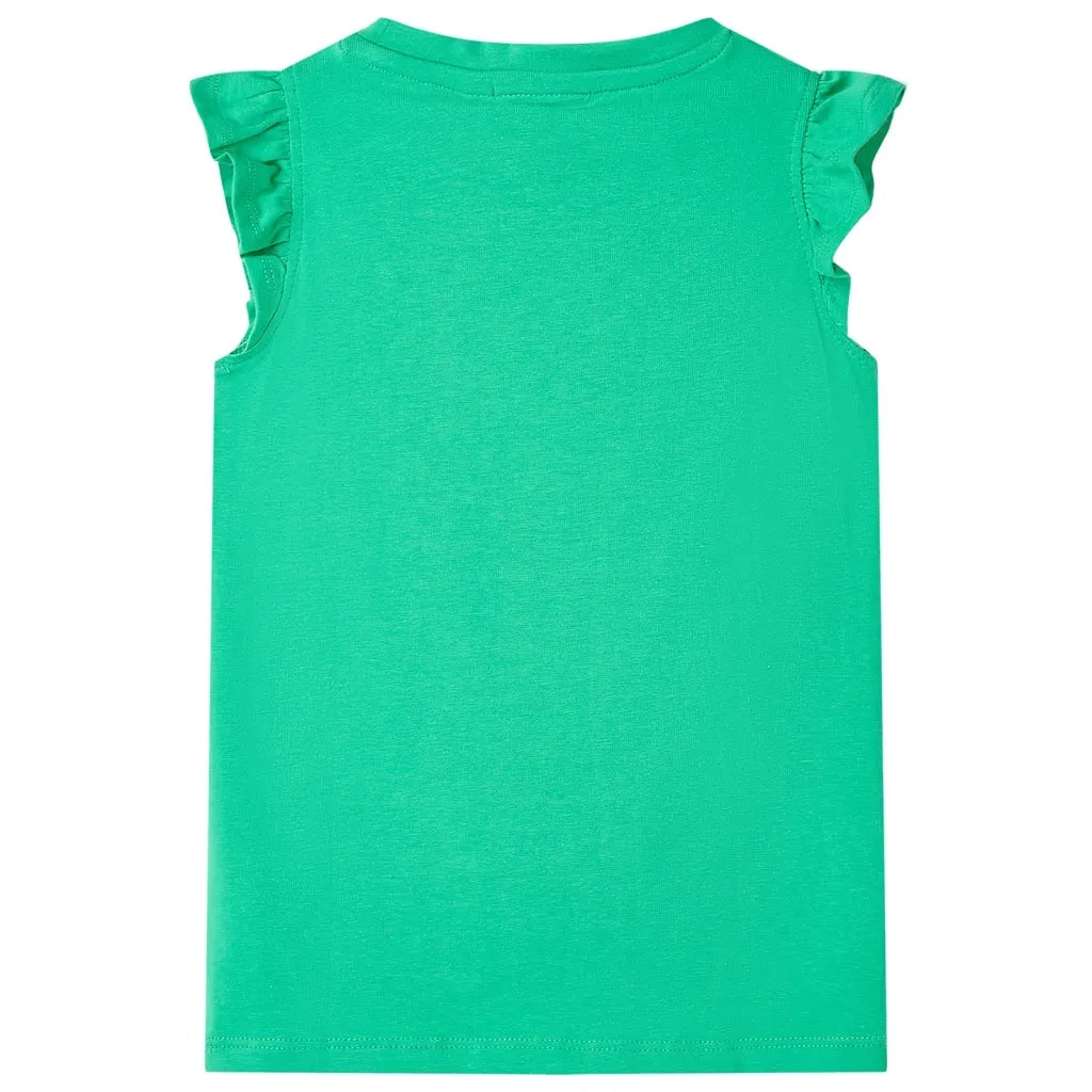 Maglietta da Bambina Verde 116