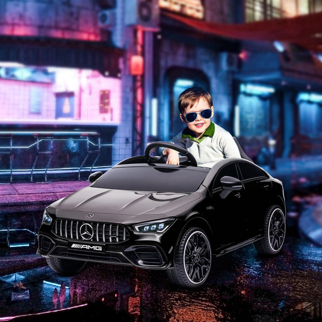 Auto elettrica per bambini telecomandata ¨C Minimal ¨C Nero