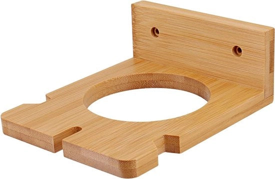 Organizzatore di accessori per capelli, con appoggio per phon e stilettas, per uso domestico e professionale.