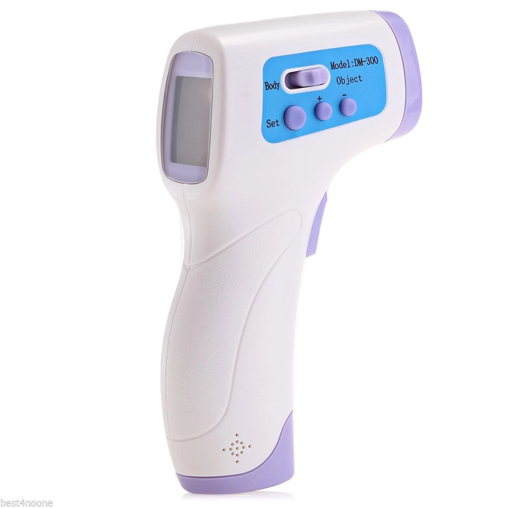 Trade Shop - Termometro Dm300 Infrarossi Digitale Per Bambini Adulti Con Display Lcd -