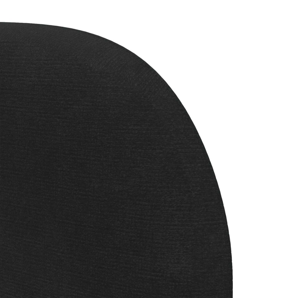 Orecchia della Testata Nero 40 x 23 x 6 cm Velluto 346552