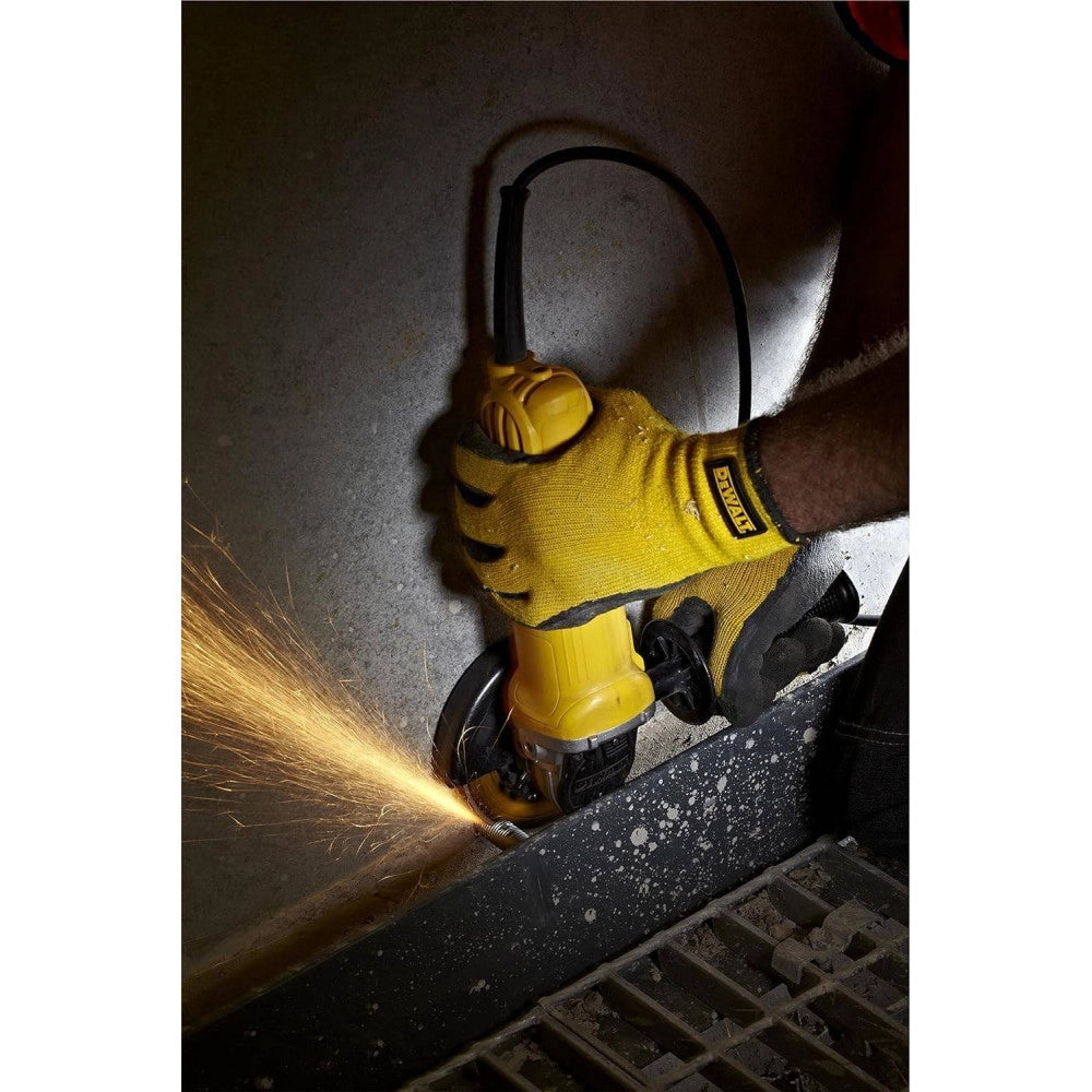 Trade Shop - Mini Smerigliatrice Angolare 730w 115mm Flex Dewalt Dwe4016 Interruttore No-volt -