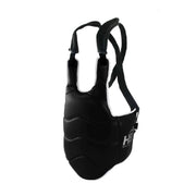Trade Shop - Corpetto Protezione Totale Busto Double-face Ultra Resistente Boxe Arti Marziali - Nero   M