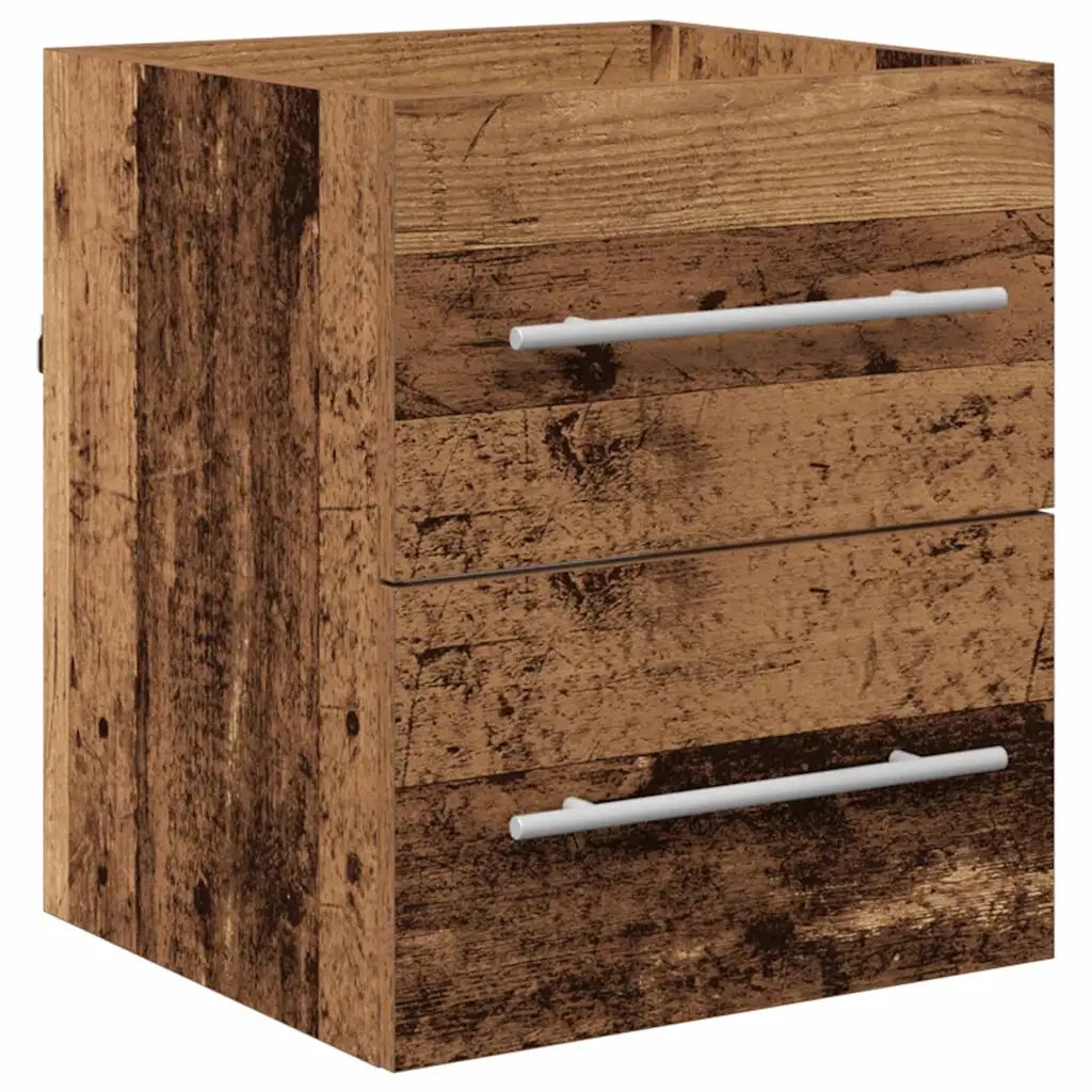Armadio sottolavello-Mobile sottolavello Legno vecchio 38,5 x 41 x 48 cm