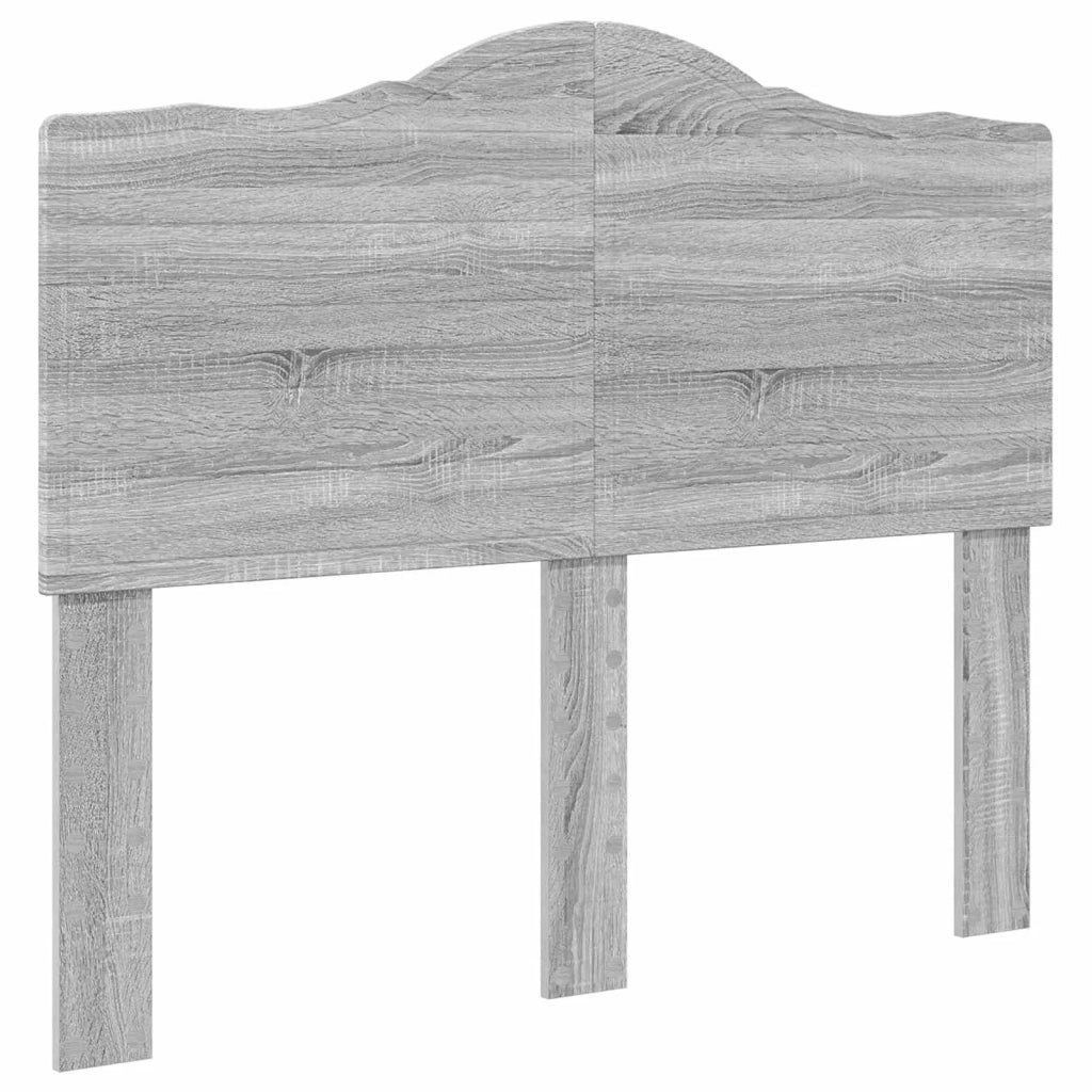 Letto matrimoniale | Letto per adulti | Struttura del letto Grigio Sonoma 120 x 200 cm Pino massello