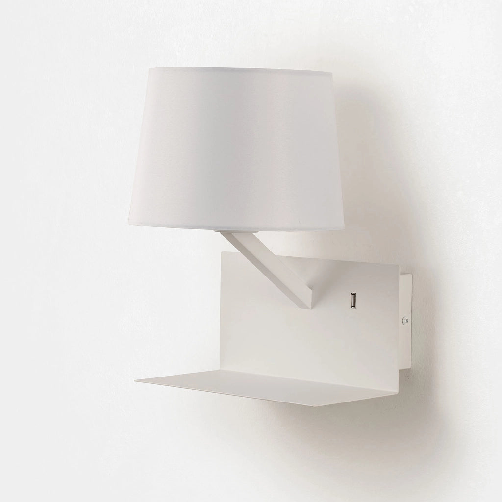 Applique con usb ALIEEN bianco