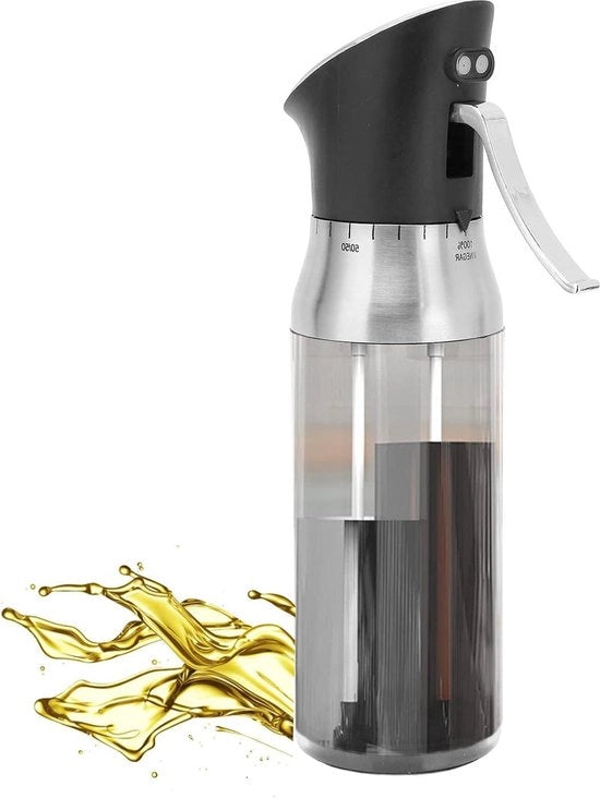 Spruzzatore per Olio d'Olive - Aspersore per Spezie - Fiala per Salsa - Sparatore di Olio Riscaldabile - Barbecue per Casa Cucina