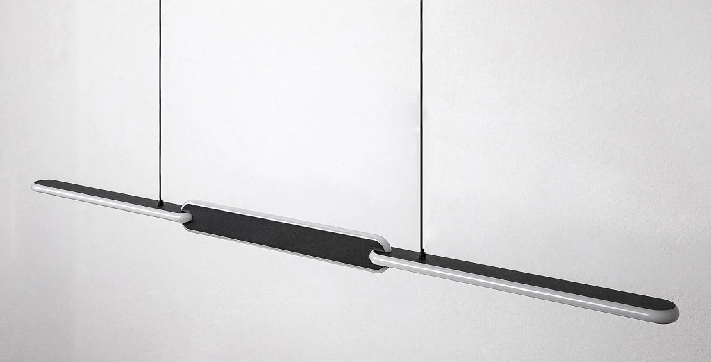 Sospensione LED nera 108cm 36W CCT Sindri Rabalux