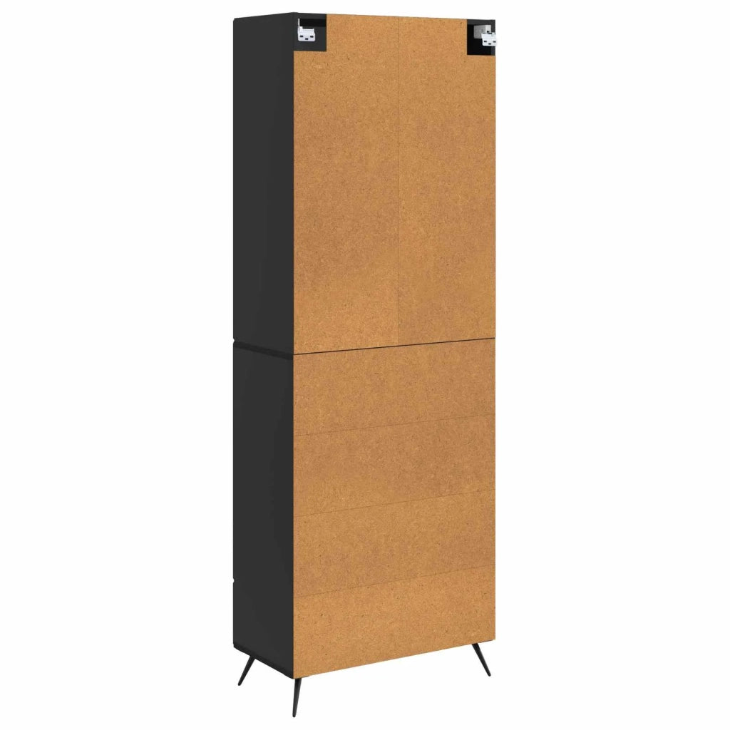 Set di armadi 2 pz Nero Legno ingegnerizzato 3416854